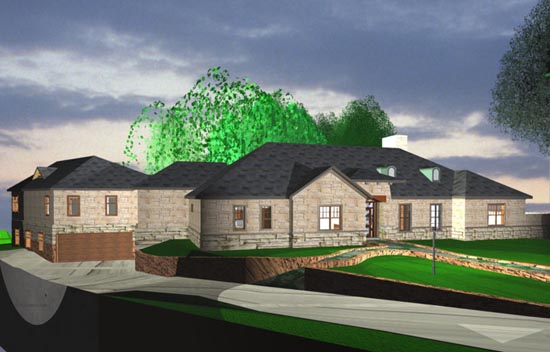 3-D House